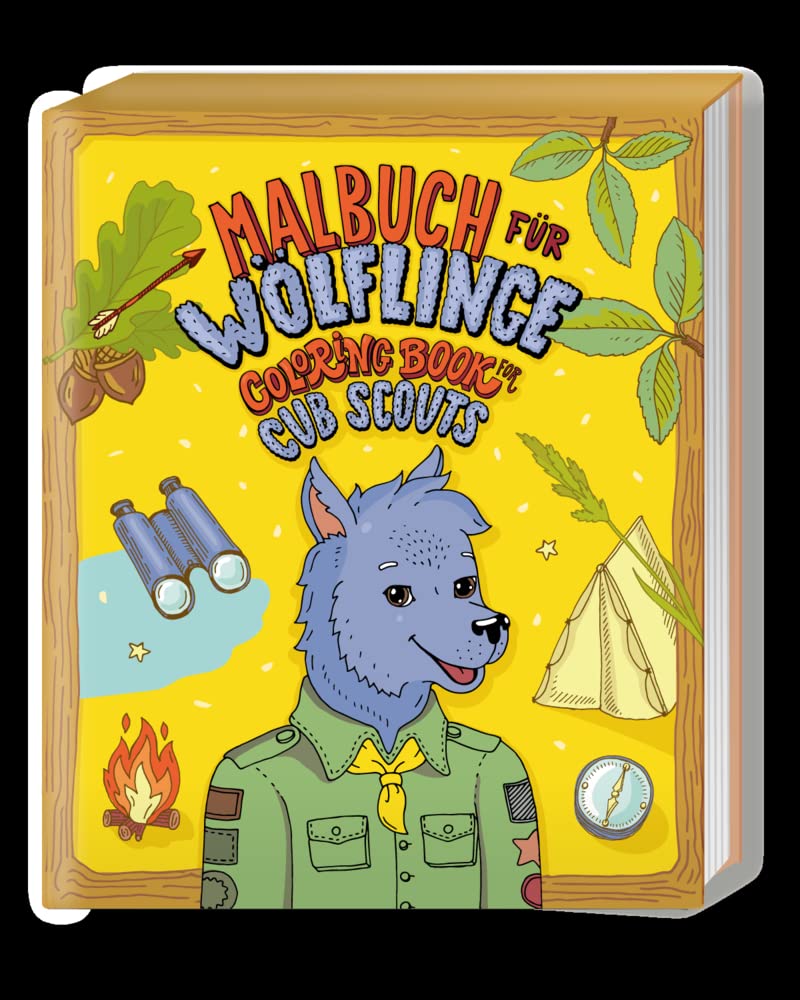 Malbuch für Wölflinge Tiptoi & Games