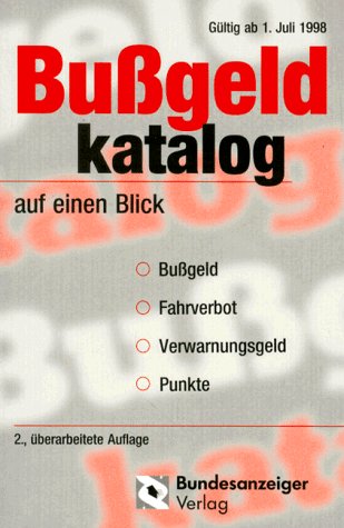 Product Image: Bussgeldkatalog