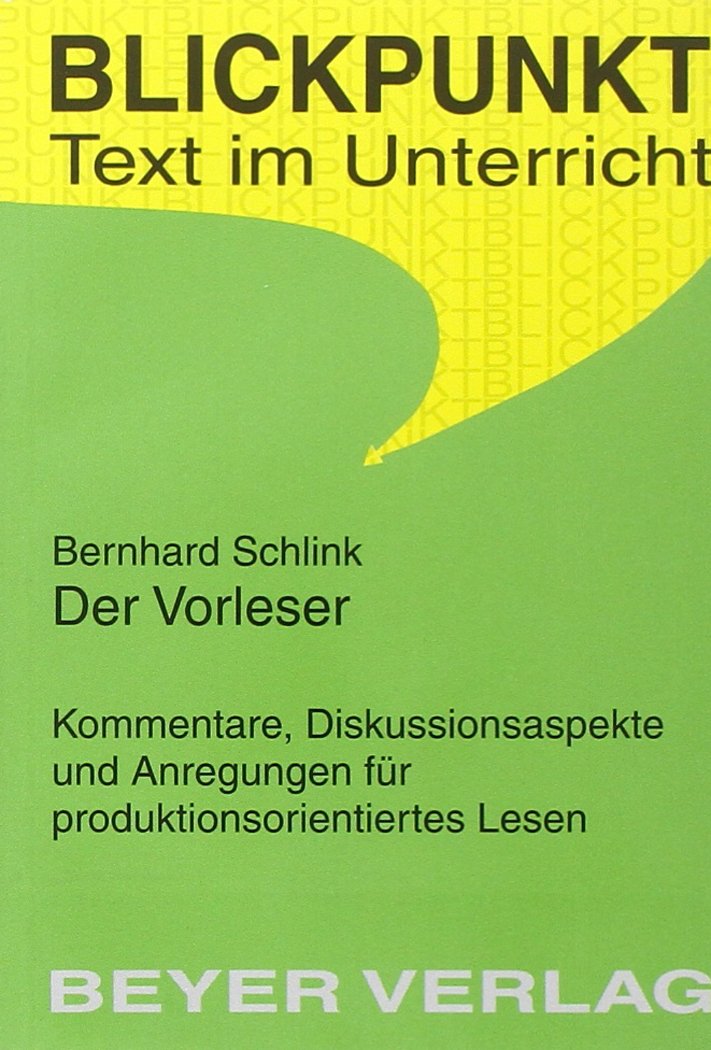 Product Image: Der Vorleser