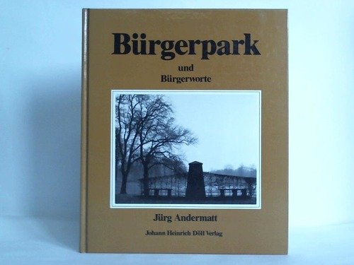 Bürgerpark und Bürgerworte Books