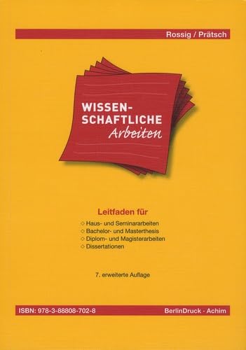 Wissenschaftliche Arbeiten: Leitfaden für Haus- u. Seminararbeiten, Bachelor- und Masterarbeiten, Diplom- u. Magisterarbeiten, Dissertationen Law