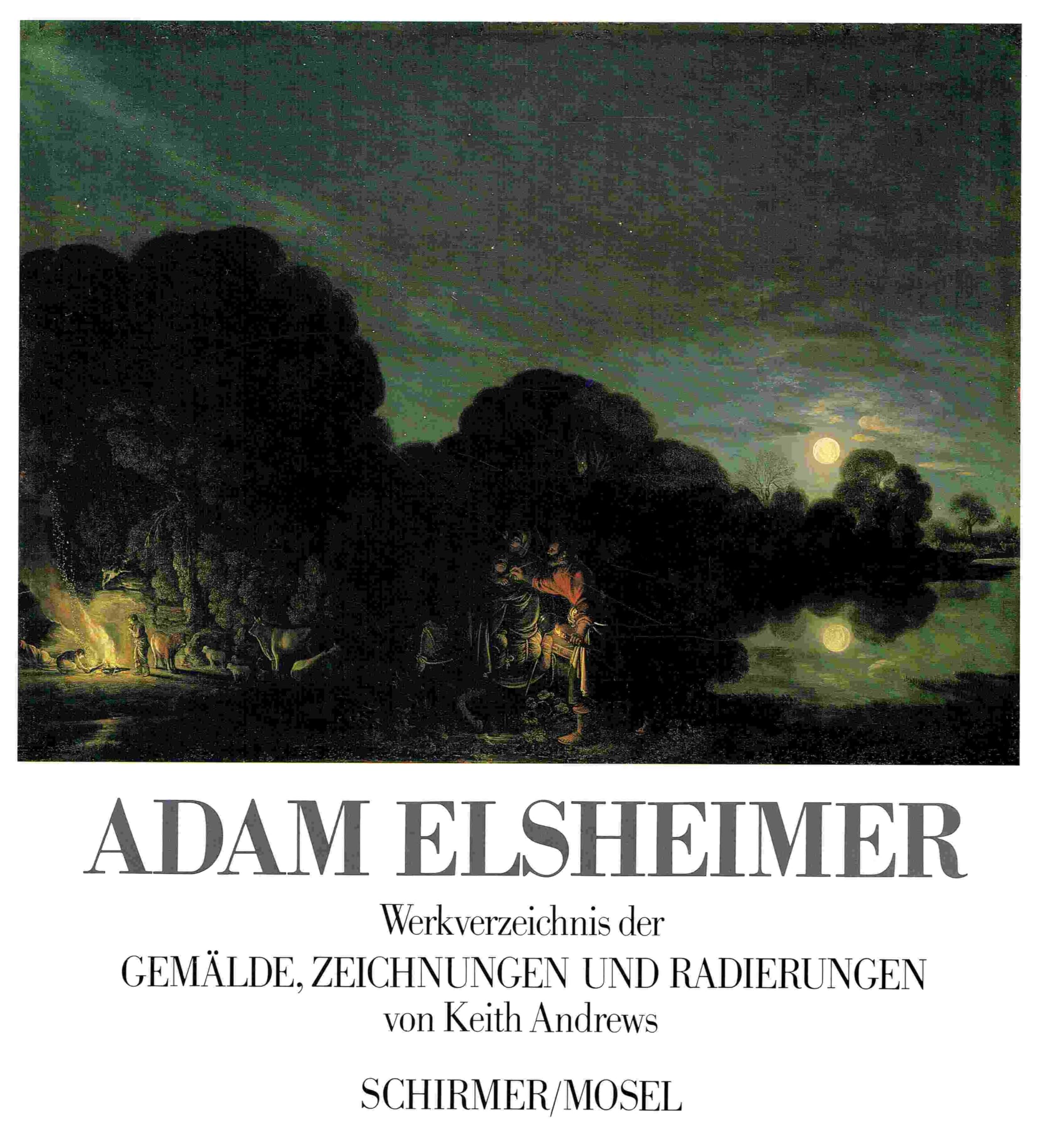 Adam Elsheimer. Werkverzeichnis der Gemälde, Zeichnungen und Radierungen Film, Art & Culture