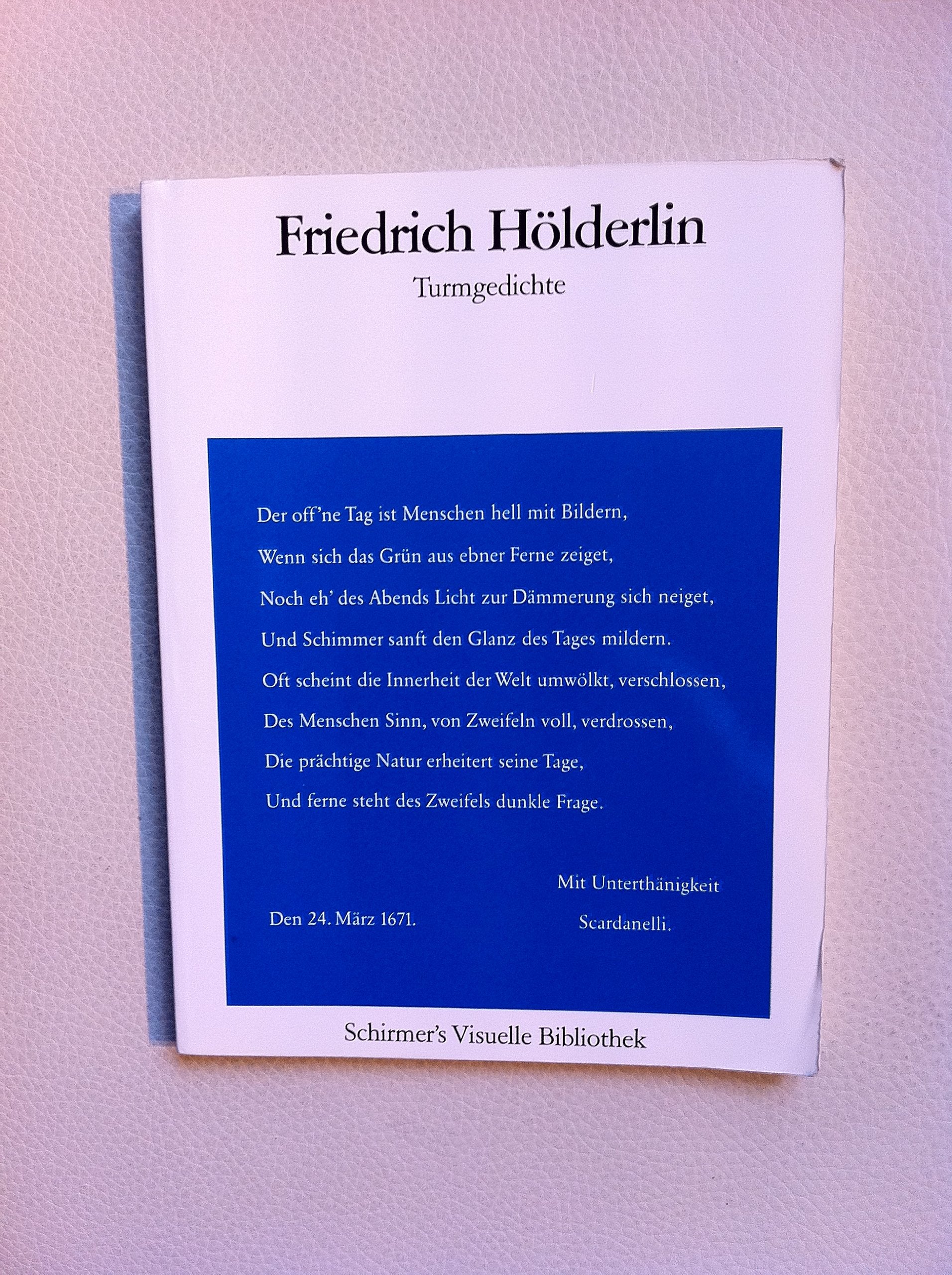 Turmgedichte Books