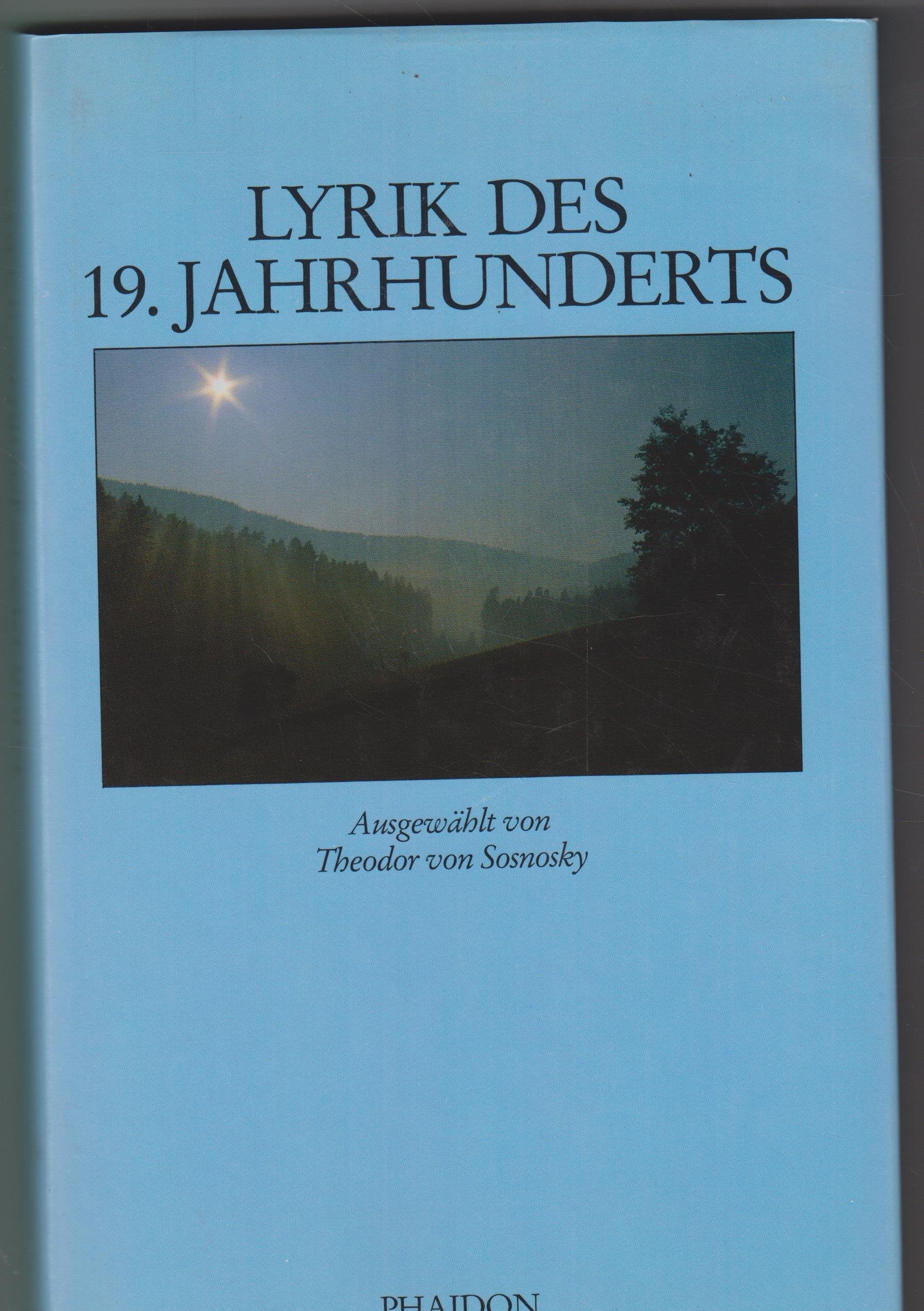 Lyrik des 19. Jahrhunderts Books