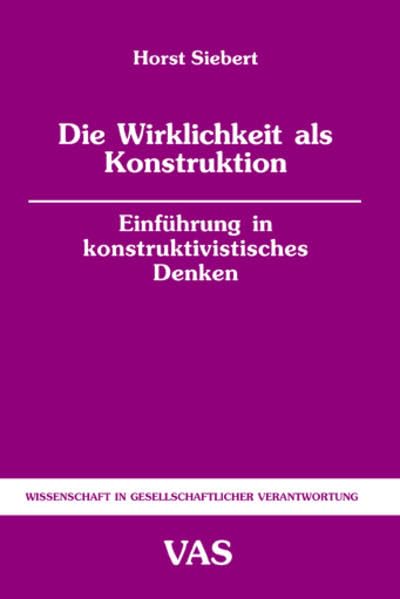Product Image: Die Wirklichkeit als Konstruktion