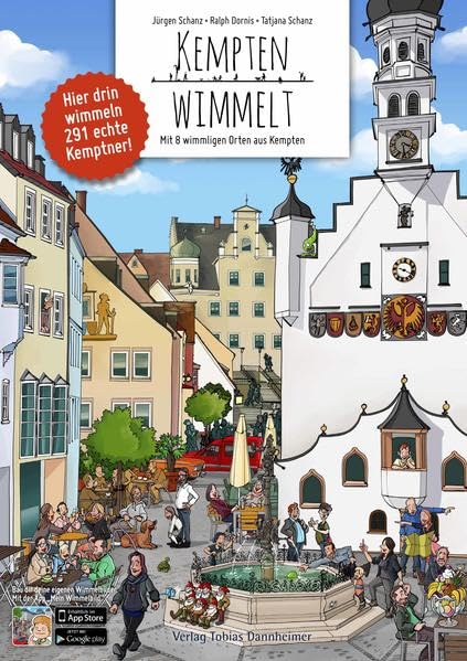 Kempten wimmelt: Mit 8 wimmligen Orten aus Kempten Non-fiction