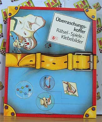 Überraschungskoffer - Rätsel, Spiele, Klebebilder Books