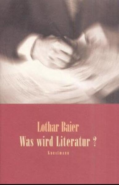Was wird Literatur? Contemporary literature Books