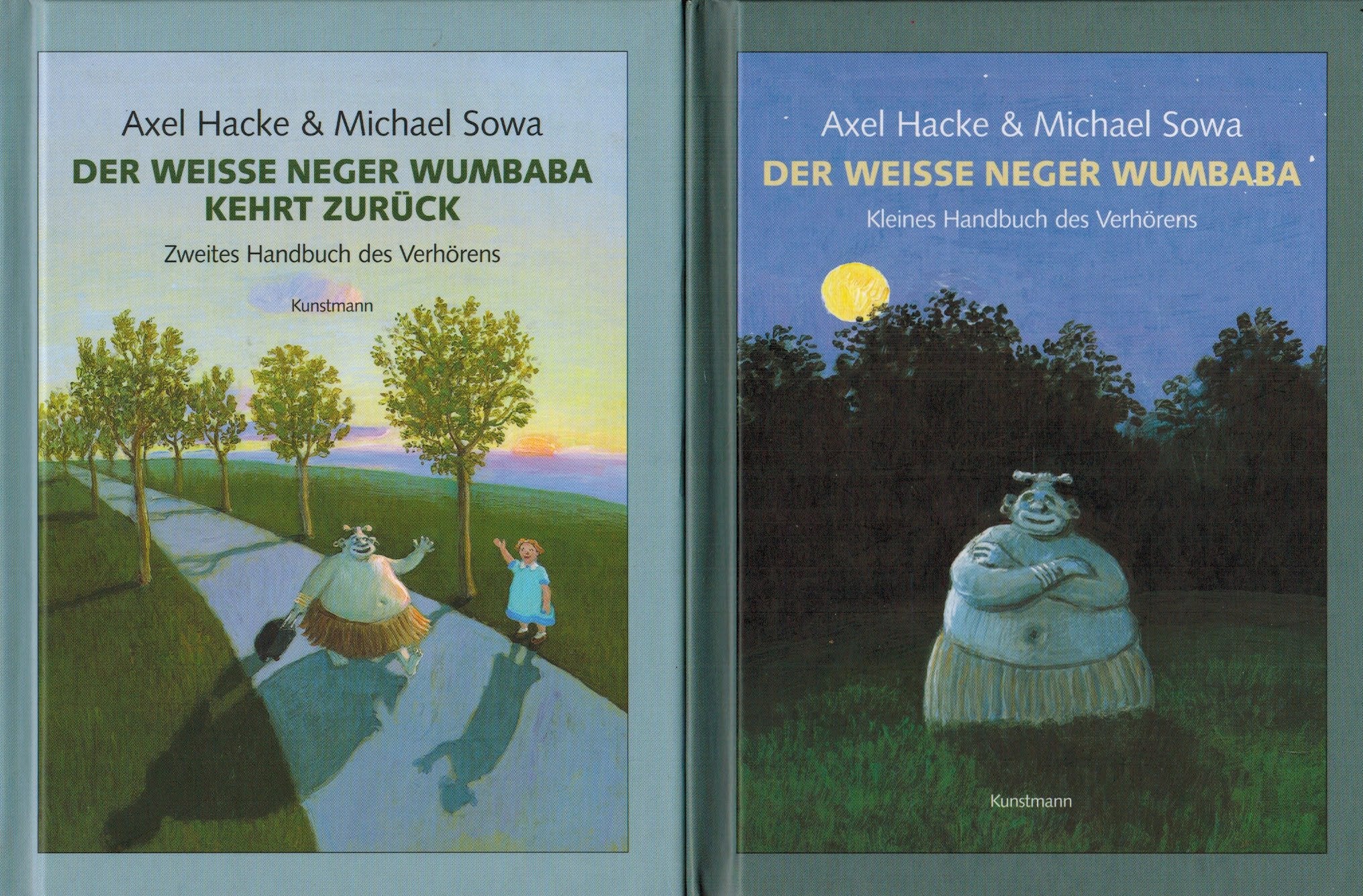 Der weisse Neger Wumbaba. Kleines Handbuch des Verhörens + Der weisse Neger Wumbaba kehrt zurück. Zweites Handbuch des Verhörens. Humour & Satire