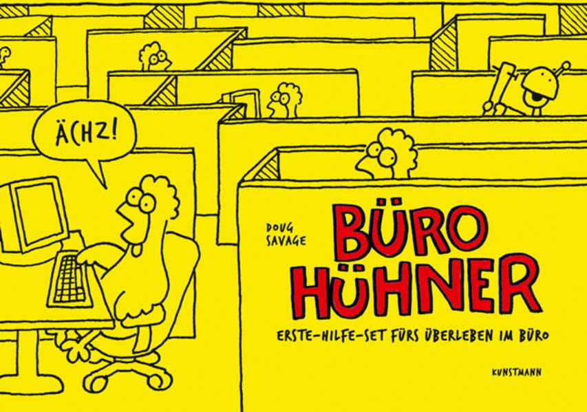 Bürohühner: Erste-Hilfe-Set fürs Überleben im Büro Manga