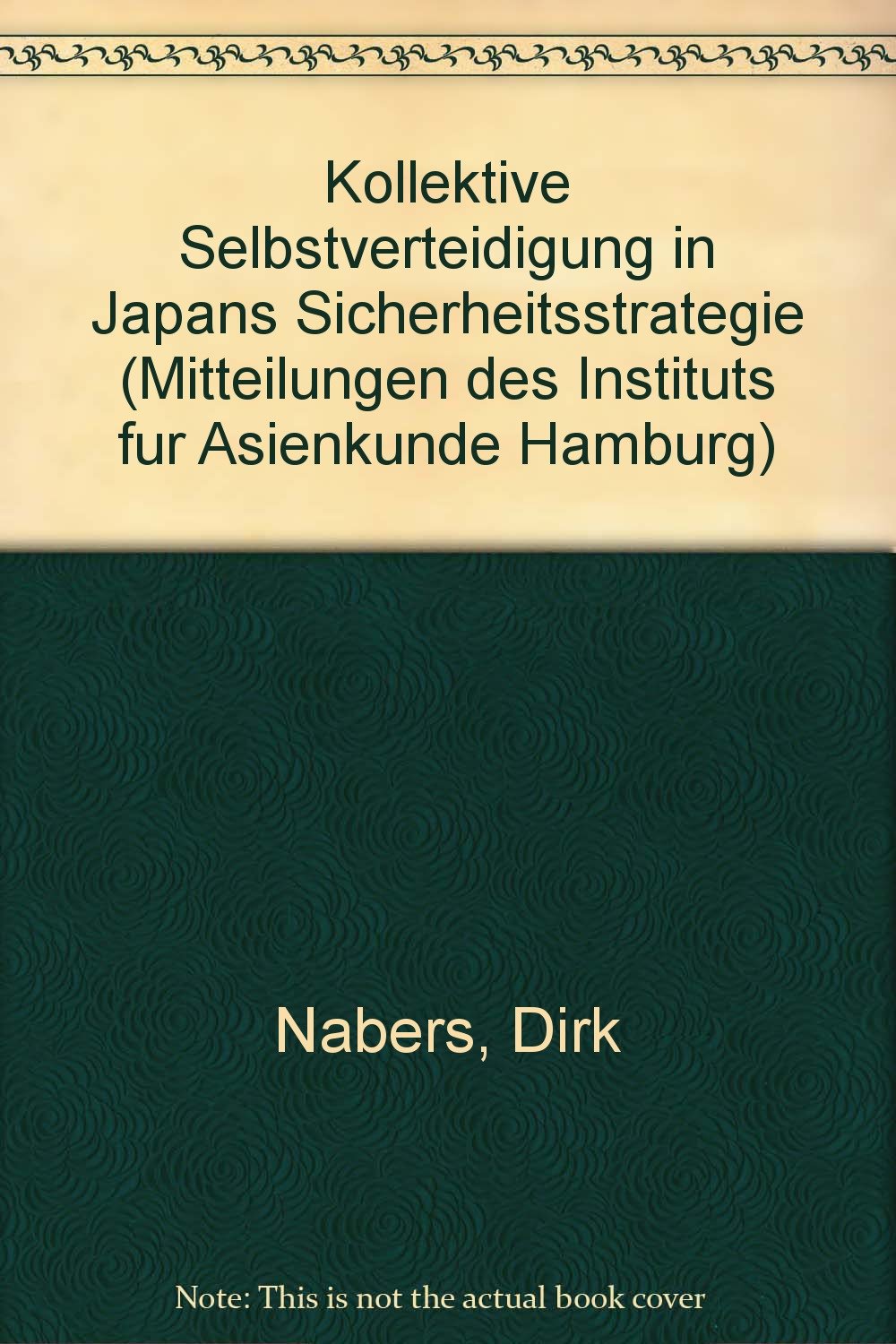 Kollektive Selbstverteidigung in Japans Sicherheitsstrategie Politics & History