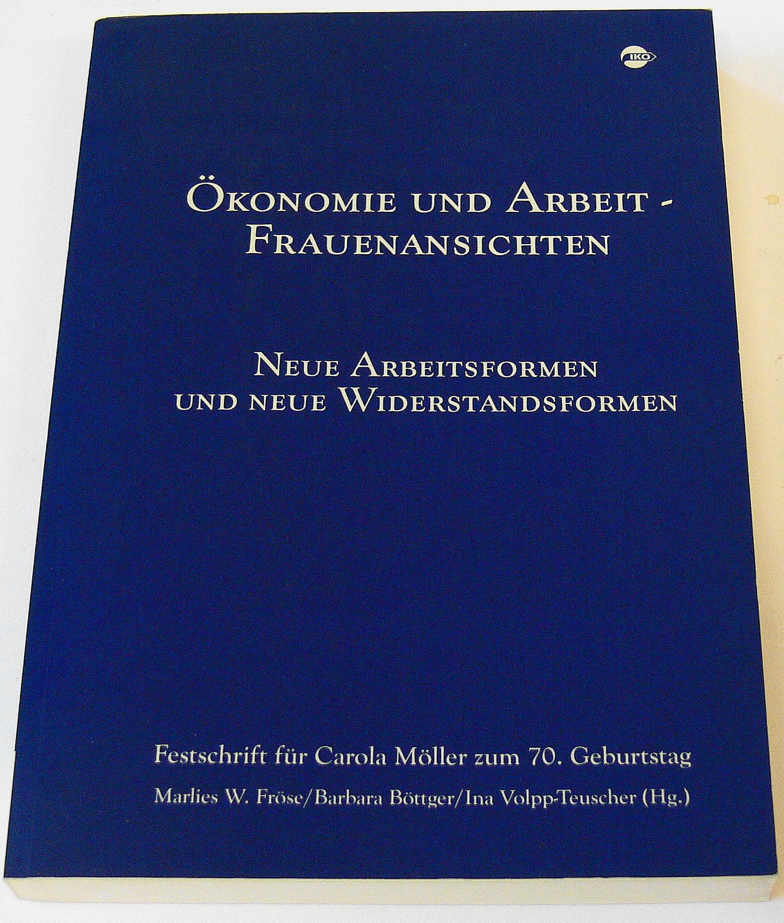 A–konomie und Arbeit, Frauenansichten book