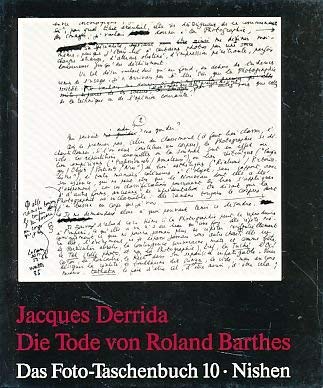 Die Tode von Roland Barthes Philosophy