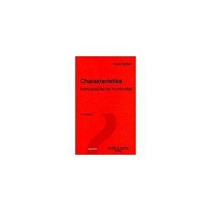 Charakteristika homöopathischer Arzneimittel, Bd.1 Health, Nutrition & Fitness