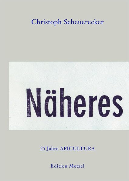 Näheres. 25 Jahre Apicultura Film, Art & Culture