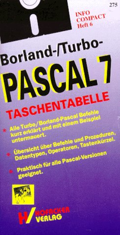 Borland-/Turbo-Pascal 7 - Taschentabelle Computer Science