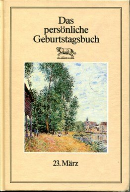 Product Image: Das persönliche Geburtstagsbuch 23.März