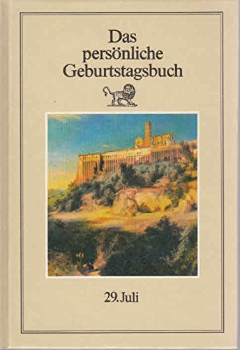 Product Image: Das persönliche Geburtstagsbuch 29. Juli. Löwe.