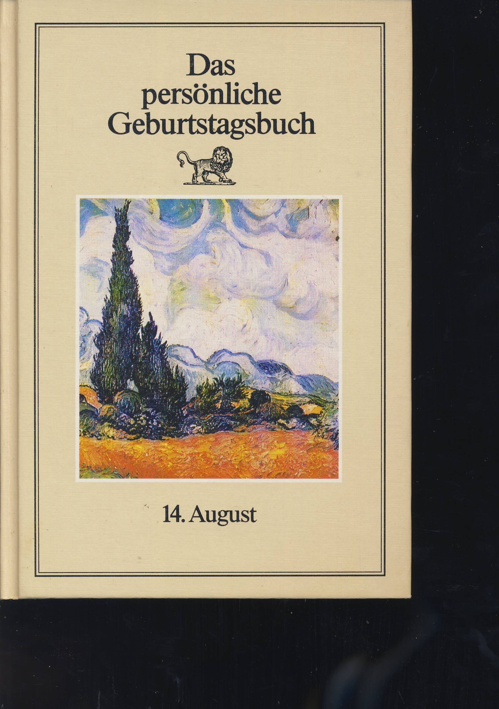 Product Image: Das persönliche Geburtstagsbuch: 14. August