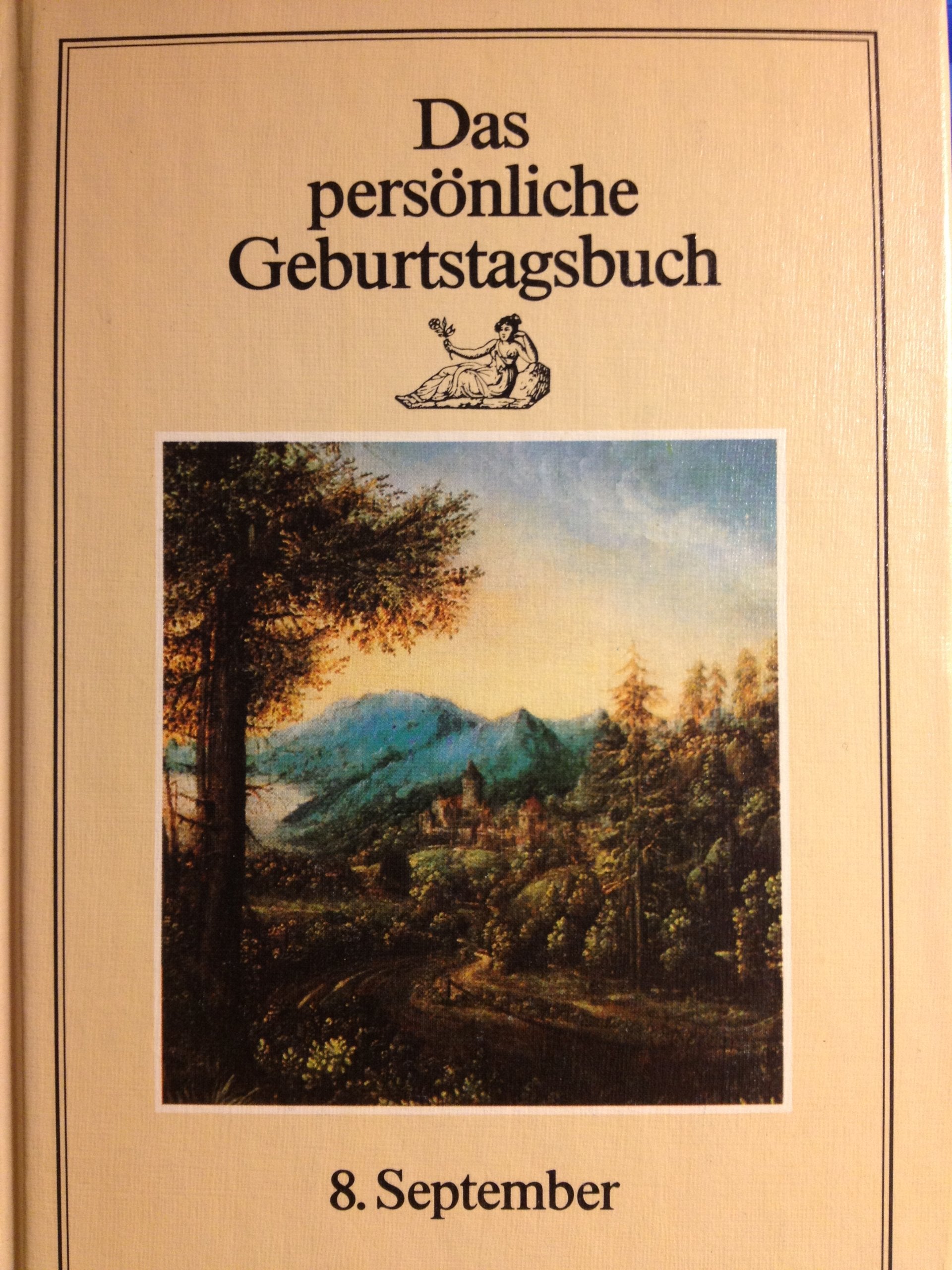 Das persönliche Geburtstagsbuch. 8. September. Books