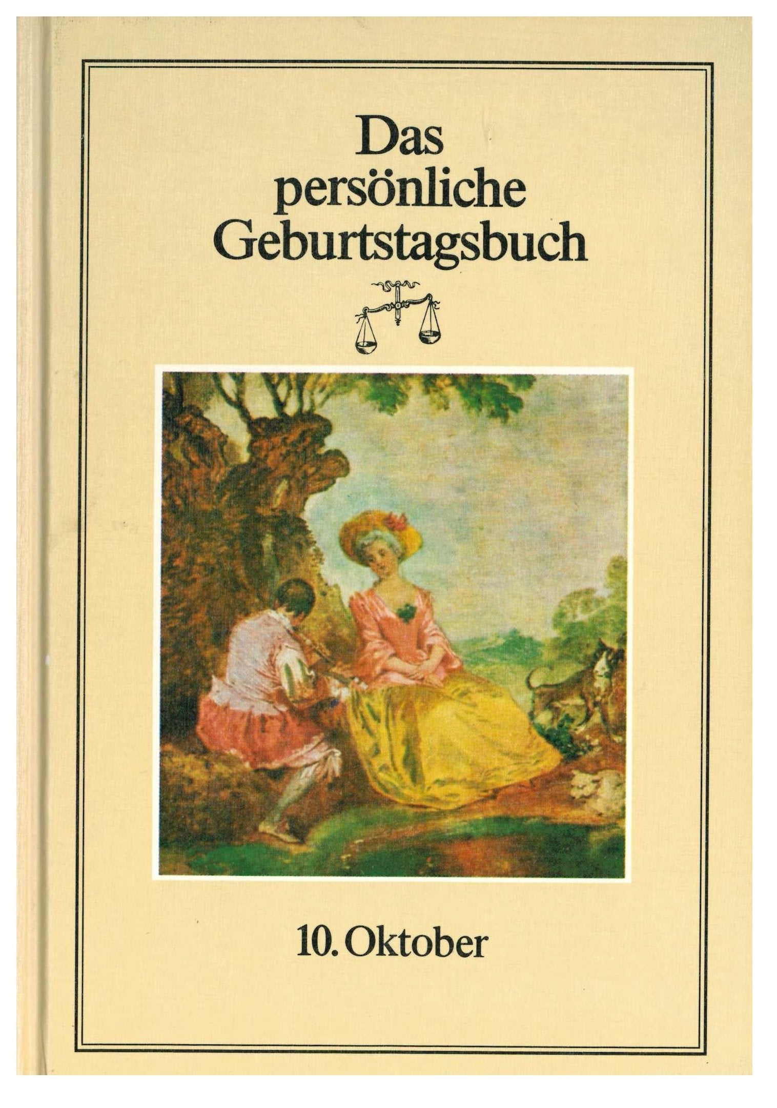 Das persönliche Geburtstagsbuch für 10. Oktober Books