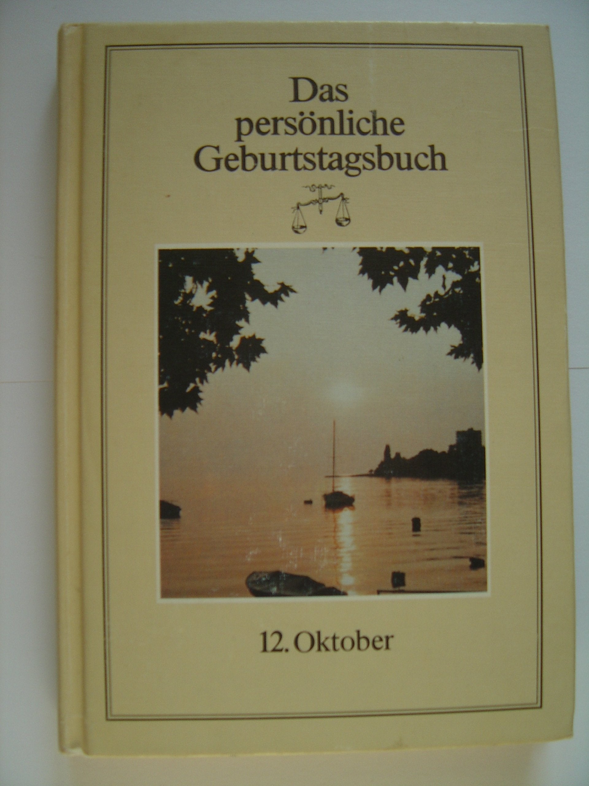 12. Oktober. Books