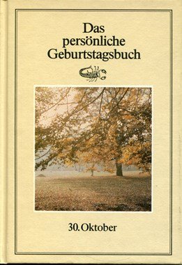 30. Oktober. Books
