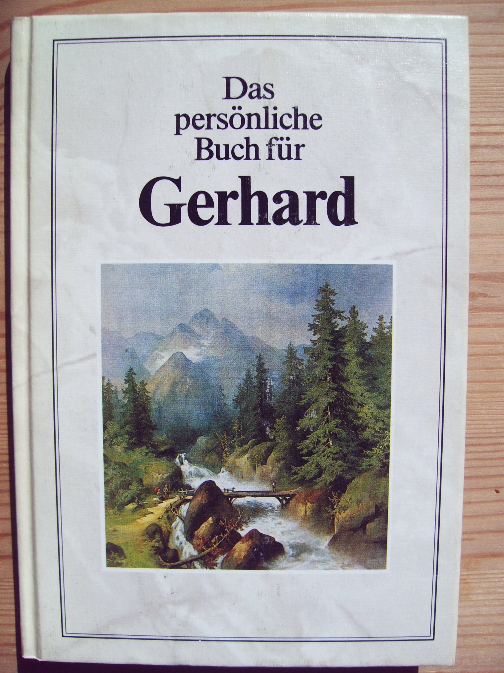 Product Image: Das persönliche Buch für Gerhard
