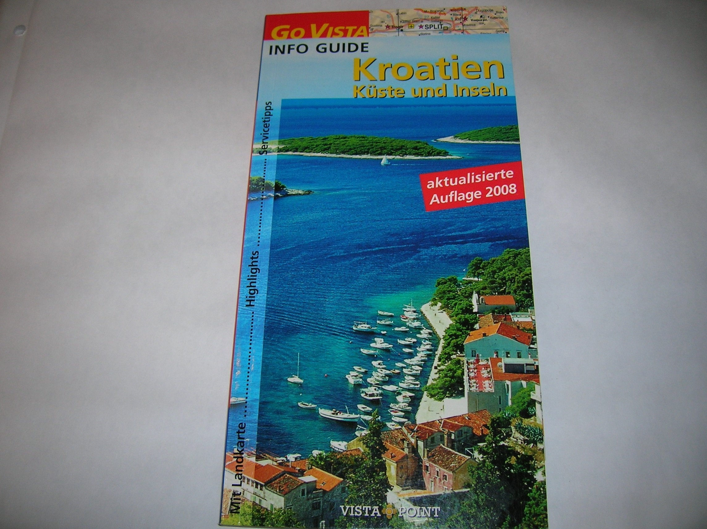 Kroatien, Küste und Inseln. Info Guide. Beil.: Faltkte. Books