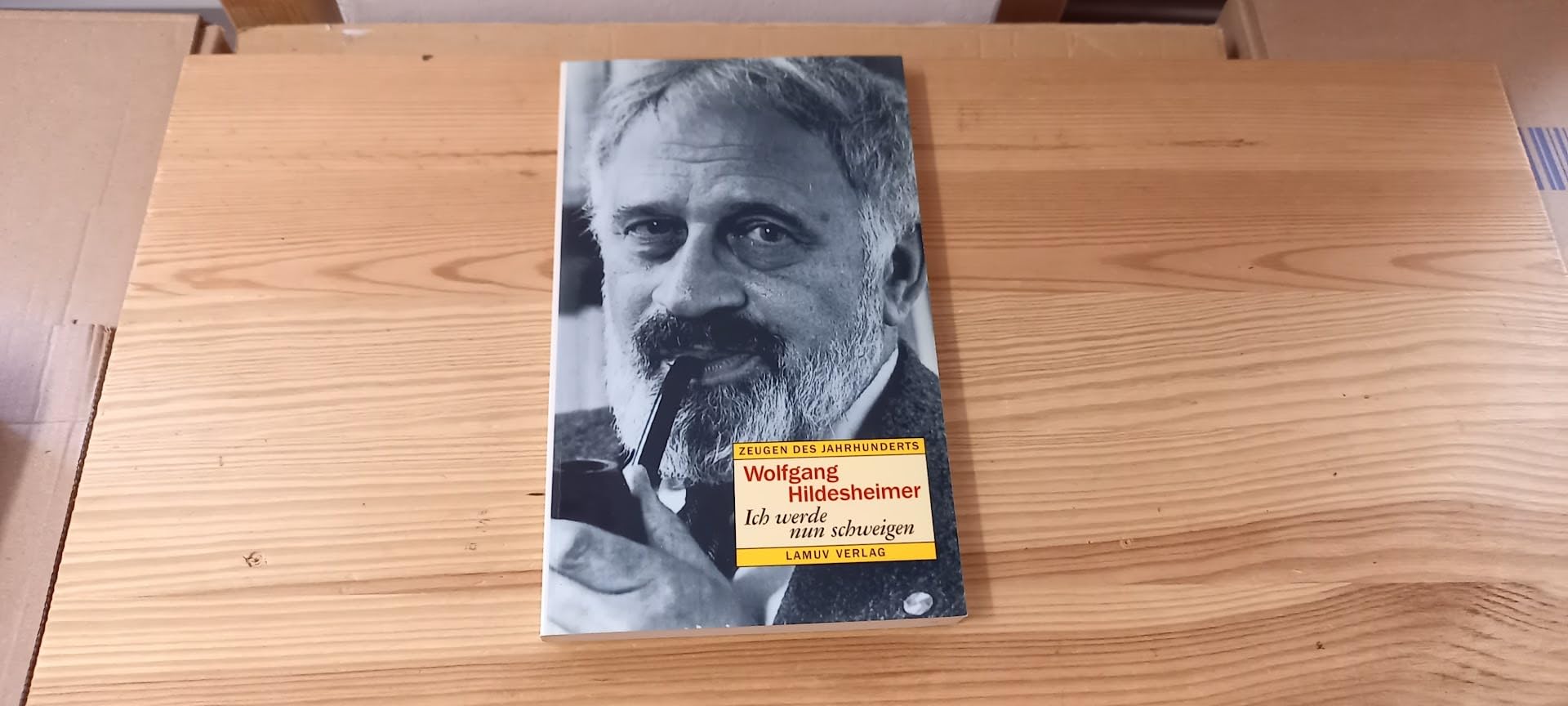 Wolfgang Hildesheimer: Ich werde nun schweigen: Gespräch mit Hans-H. Hillrichs in der Reihe "Zeugen des Jahrhunderts" Personalities