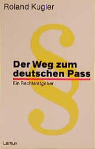 Der Weg zum deutschen Pass book