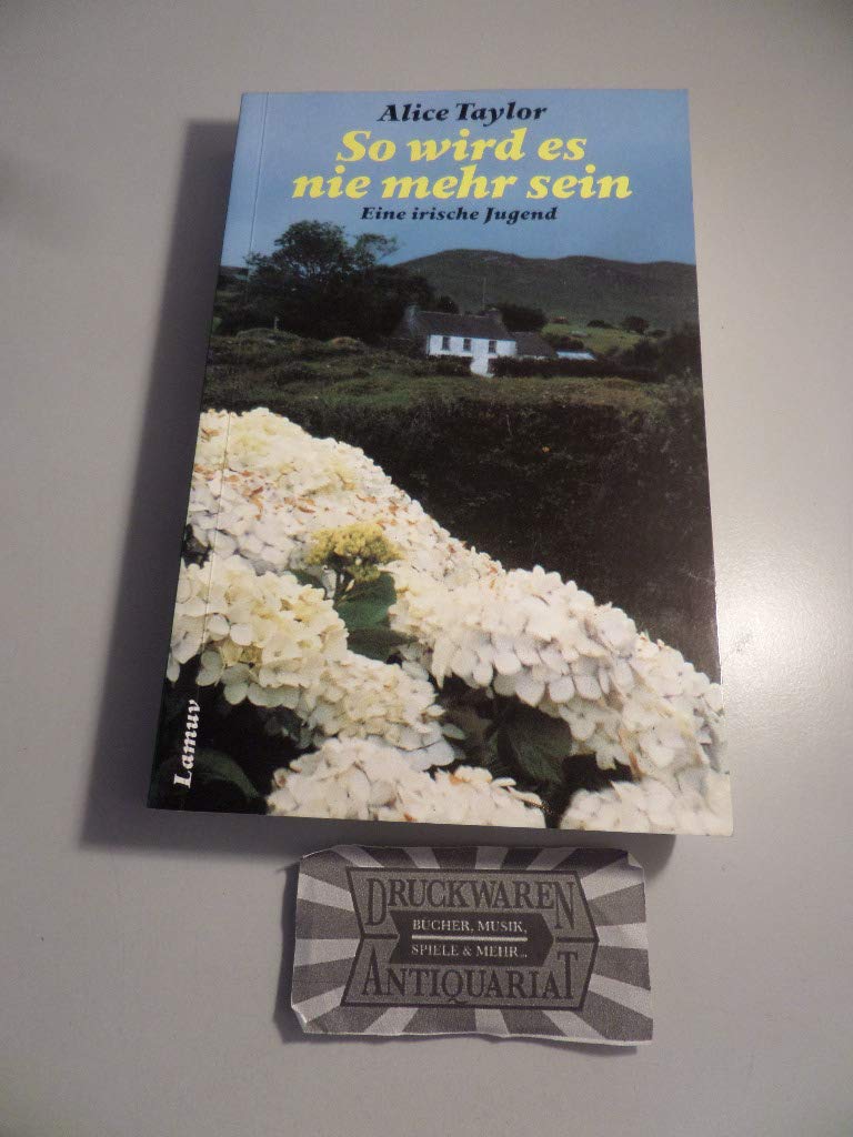 So wird es nie mehr sein Politics & Society Books
