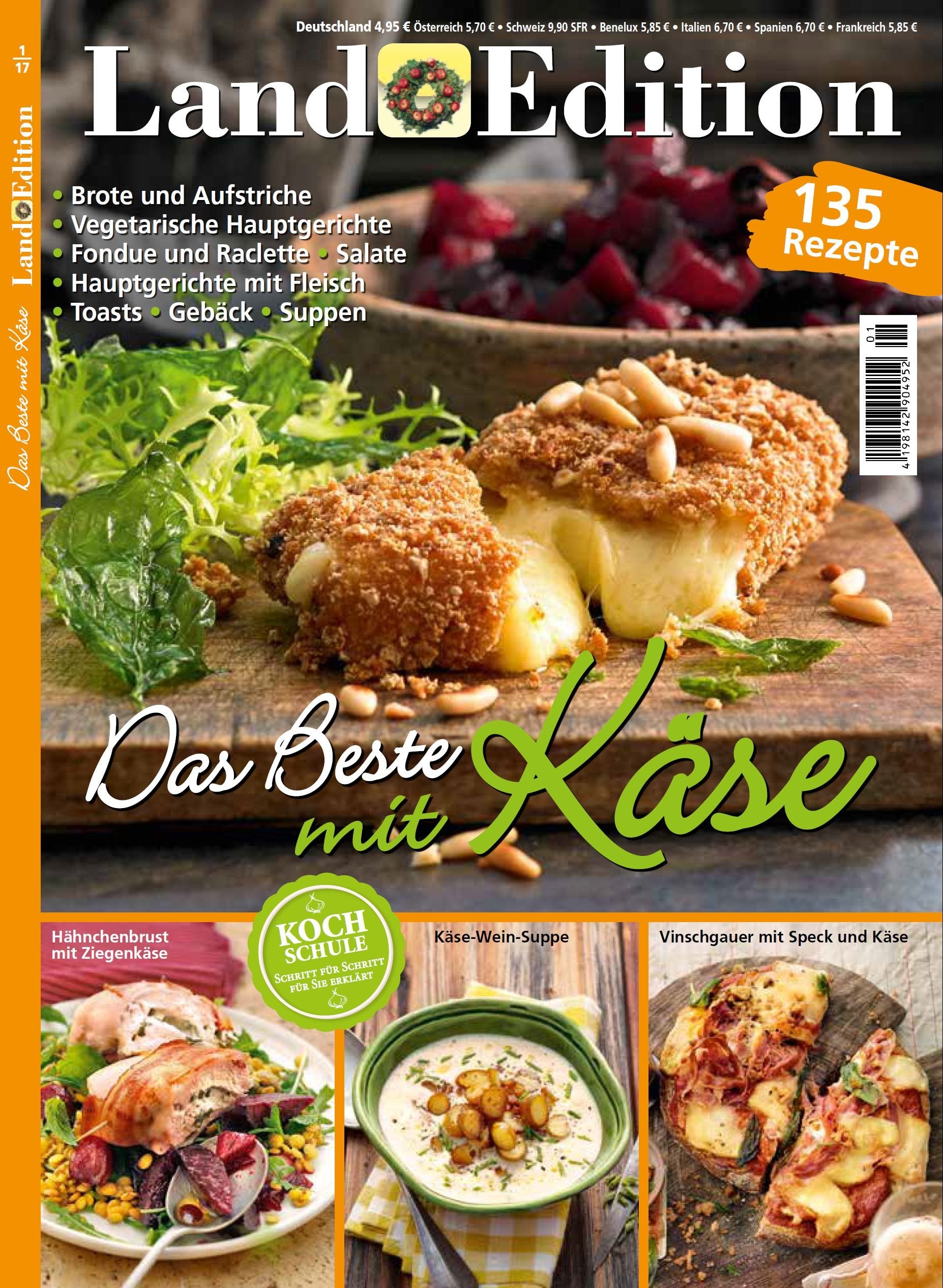 Landedition Nr. 1/17 - Das Beste mit Käse Books
