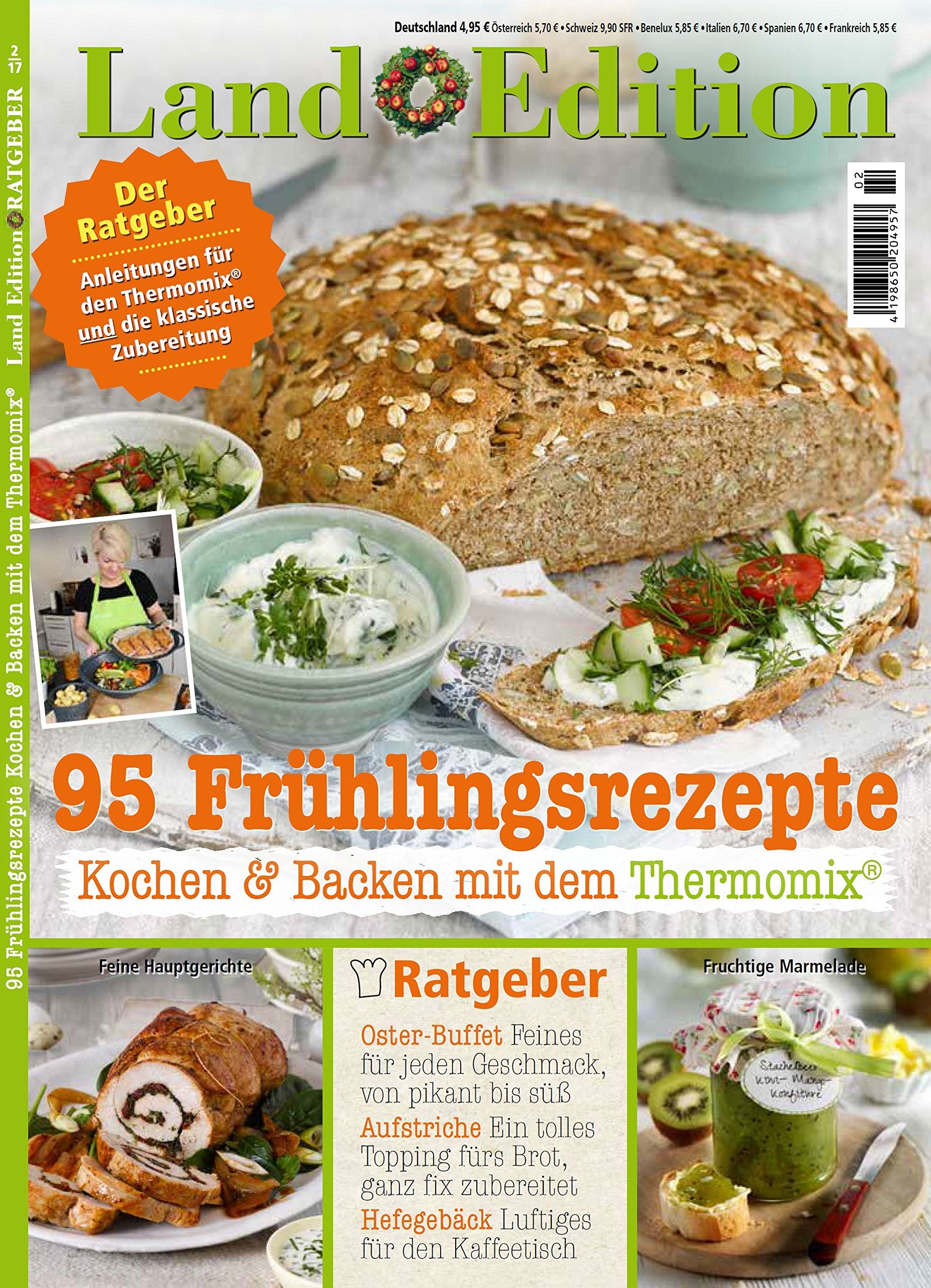 Landedition Ratgeber Nr. 2/17 - 95 Frühlingsrezepte Kochen & Backen mit dem Thermomix Books