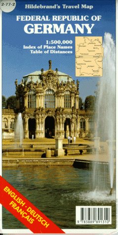 Hildebrand's Urlaubskarten; Hildebrand's Travel Maps, Nr.77, Bundesrepublik Deutschland (Europe S.) Leisure, Home & Garden
