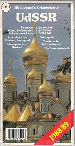 Soviet Union (Hildebrand's Travel Map) Maps & Plans
