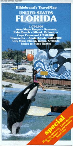 Hildebrand's Urlaubskarten; Hildebrand's Travel Maps, United States, Florida (USA & Canada) Maps & Plans