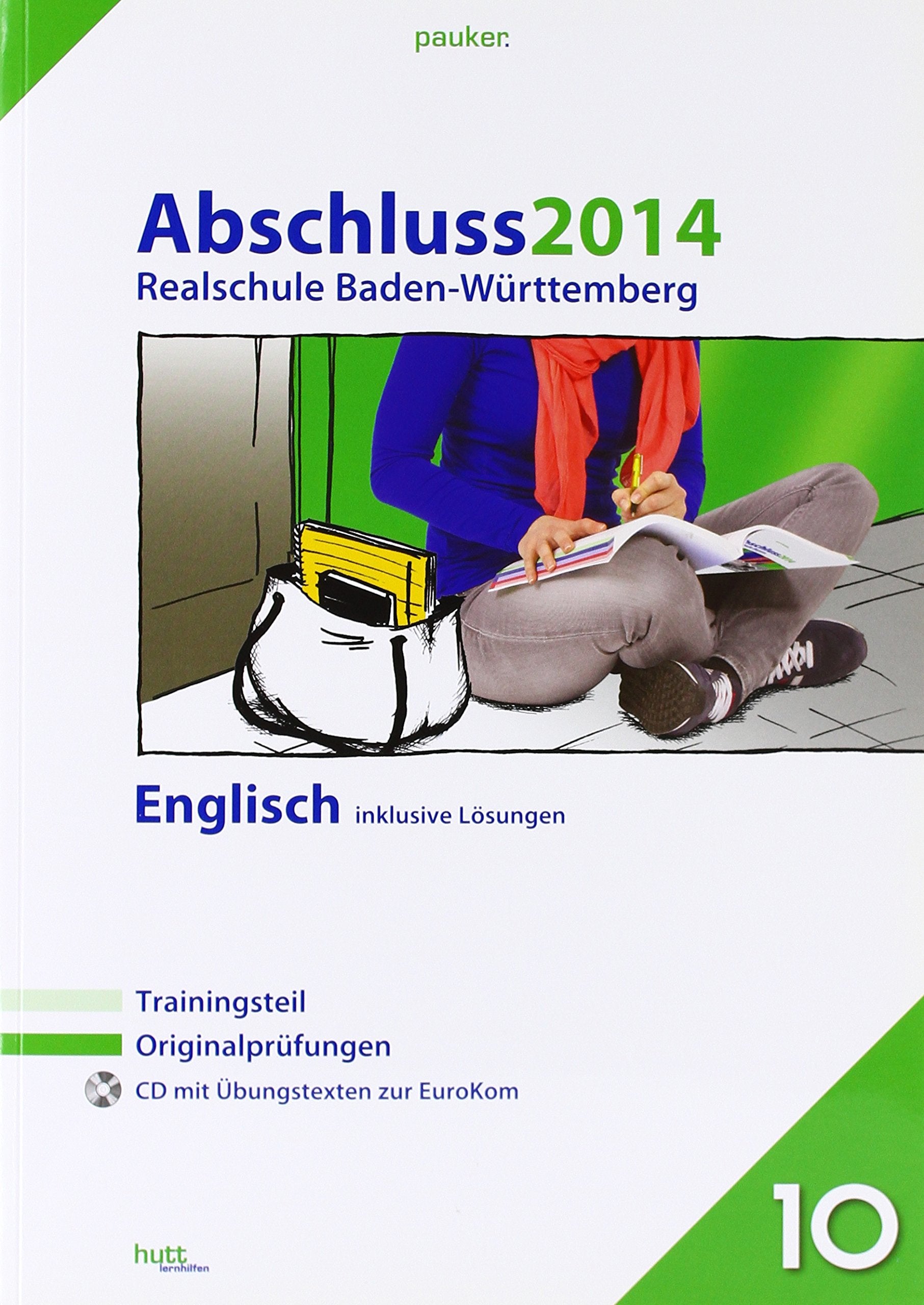 Abschluss 2014, Realschule Baden-Württemberg Englisch mit Lösungen + Audio-CD Foreign Languages ​​& Dictionaries
