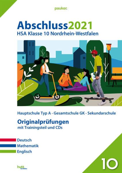 Abschluss 2021 - Hauptschulabschluss Klasse 10 Nordrhein-Westfalen Foreign Languages ​​& Dictionaries