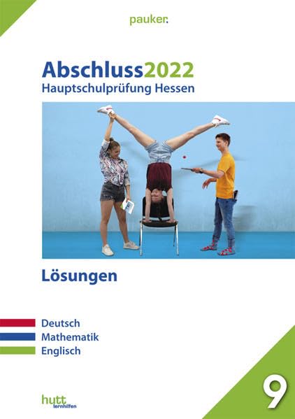 Abschluss 2022 - Hauptschulprüfung Hessen - Lösungen Foreign Languages ​​& Dictionaries