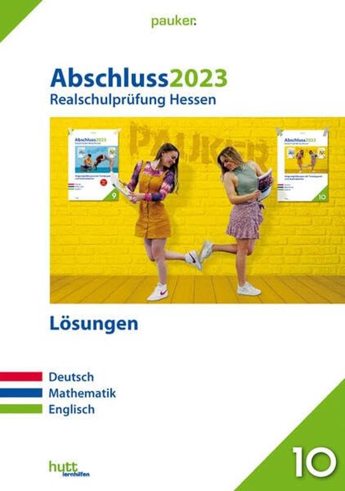 Abschluss 2023 - Realschule Hessen - Lösungen Foreign Languages ​​& Dictionaries