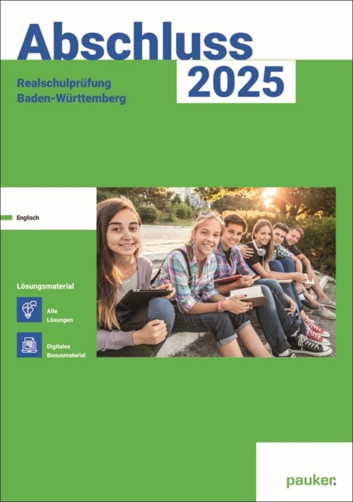 Abschluss 2026 - Realschule Baden-Württemberg - Lösungsband: Englisch - Prüfungsvorbereitung 2026 Foreign Languages ​​& Dictionaries