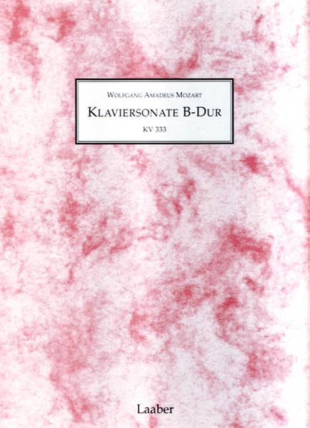 Klaviersonate B-Dur - KV333: Das Faksimile (Meisterwerke der Musik im Faksimile) Sheet Music