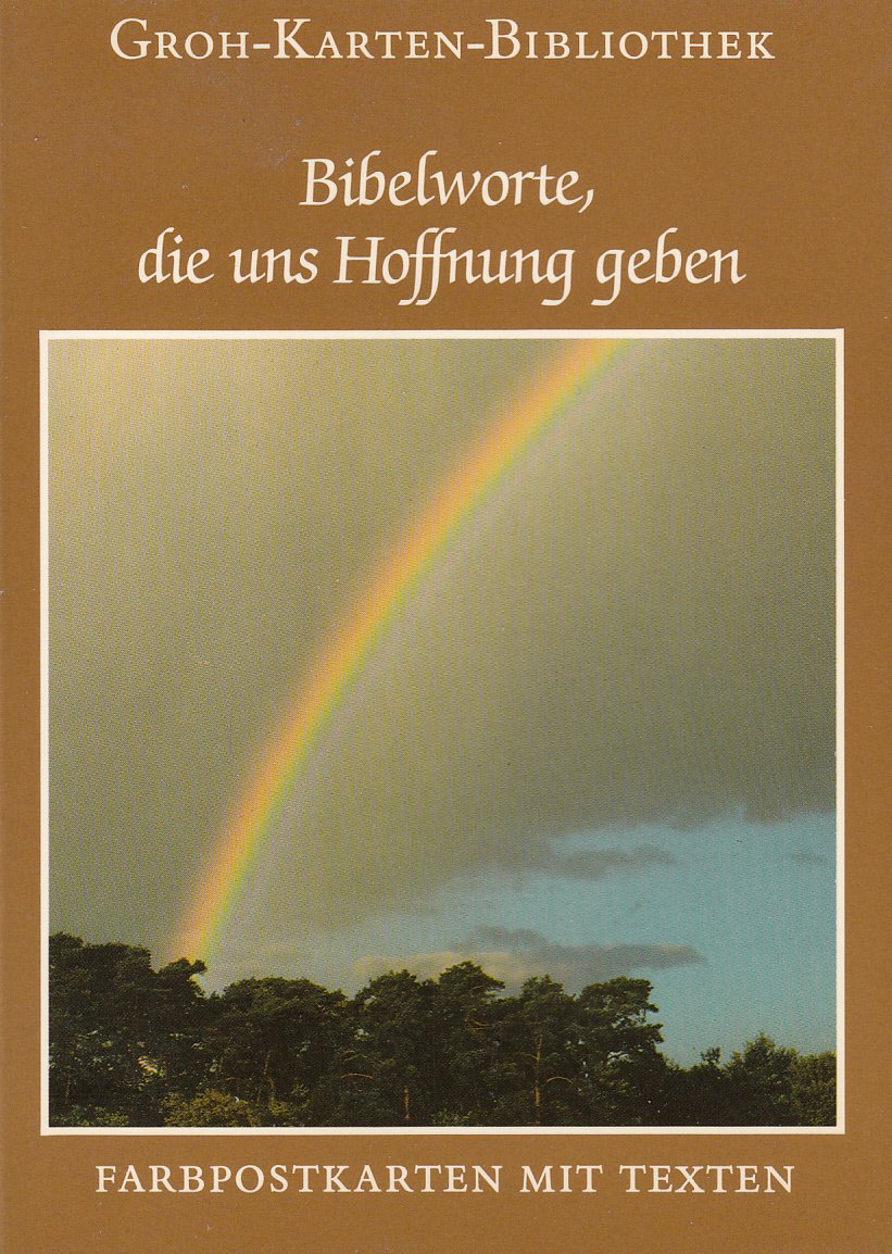 Groh Karten-Bibliothek, Nr.3, Bibelworte, die uns Hoffnung geben: Farbpostkarten mit Texten Lifestyle