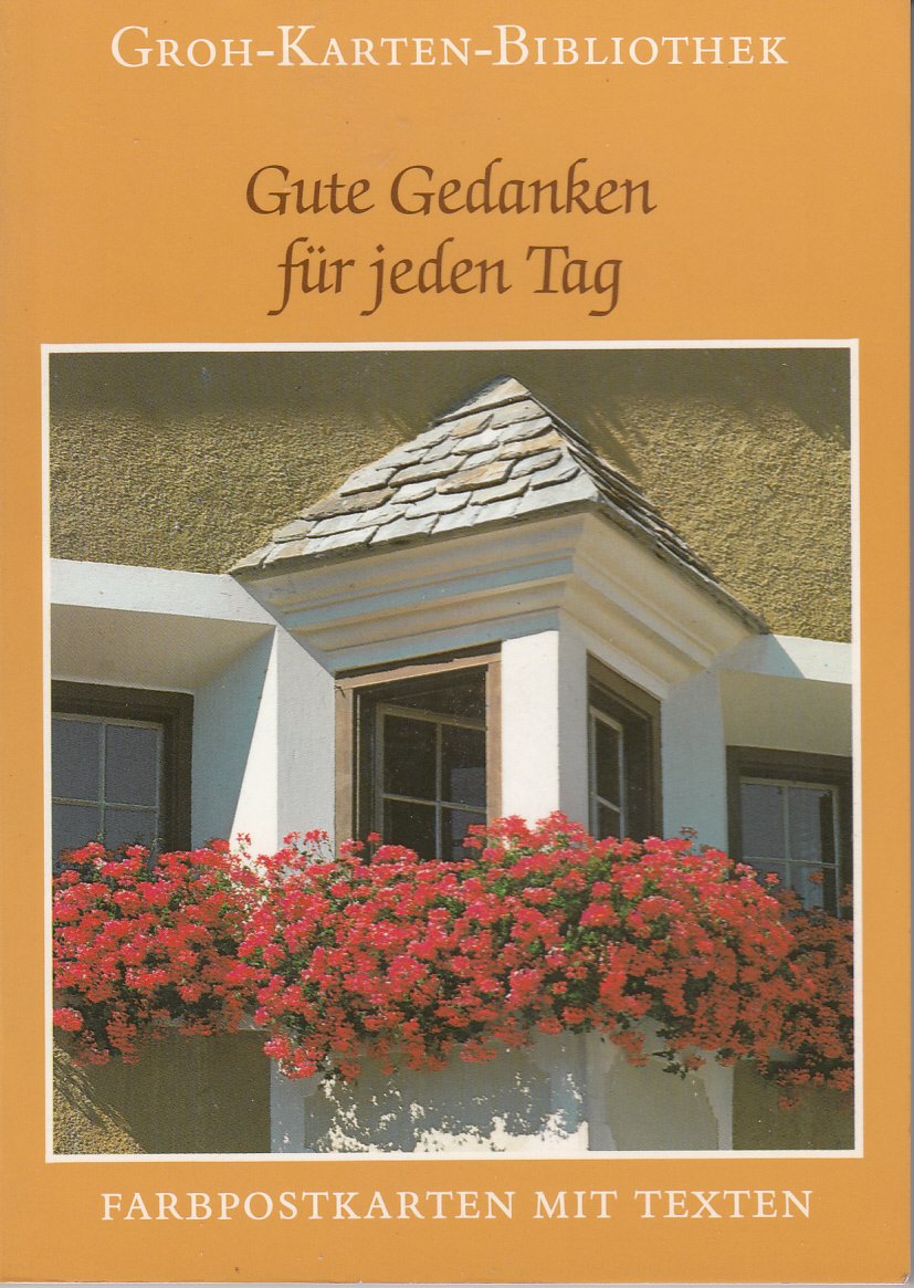 Groh Karten-Bibliothek, Nr.6: Gute Gedanken für jeden Tag Lifestyle