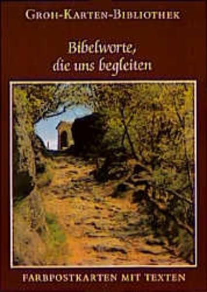 Groh Karten-Bibliothek, Nr.7, Bibelworte, die uns begleiten: Farbpostkarten mit Texten Lifestyle