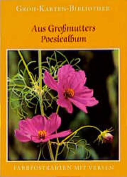 Groh Karten-Bibliothek, Nr.53, Aus Großmutters Poesiealbum Living & Furnishing