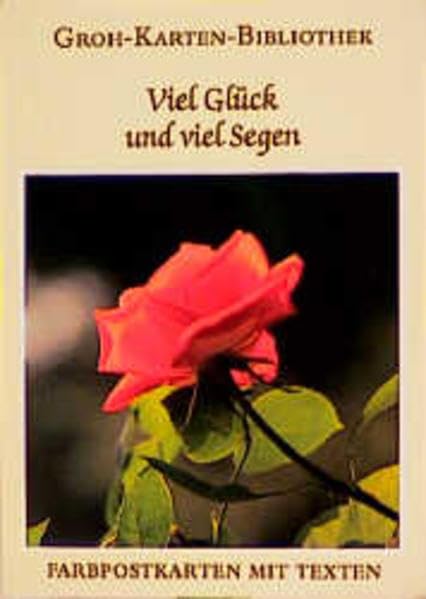 Groh Karten-Bibliothek, Nr.55, Viel Glück und viel Segen Posters