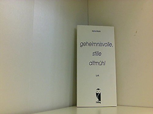 Geheimnisvolle, stille Altmühl. Lyrik Books