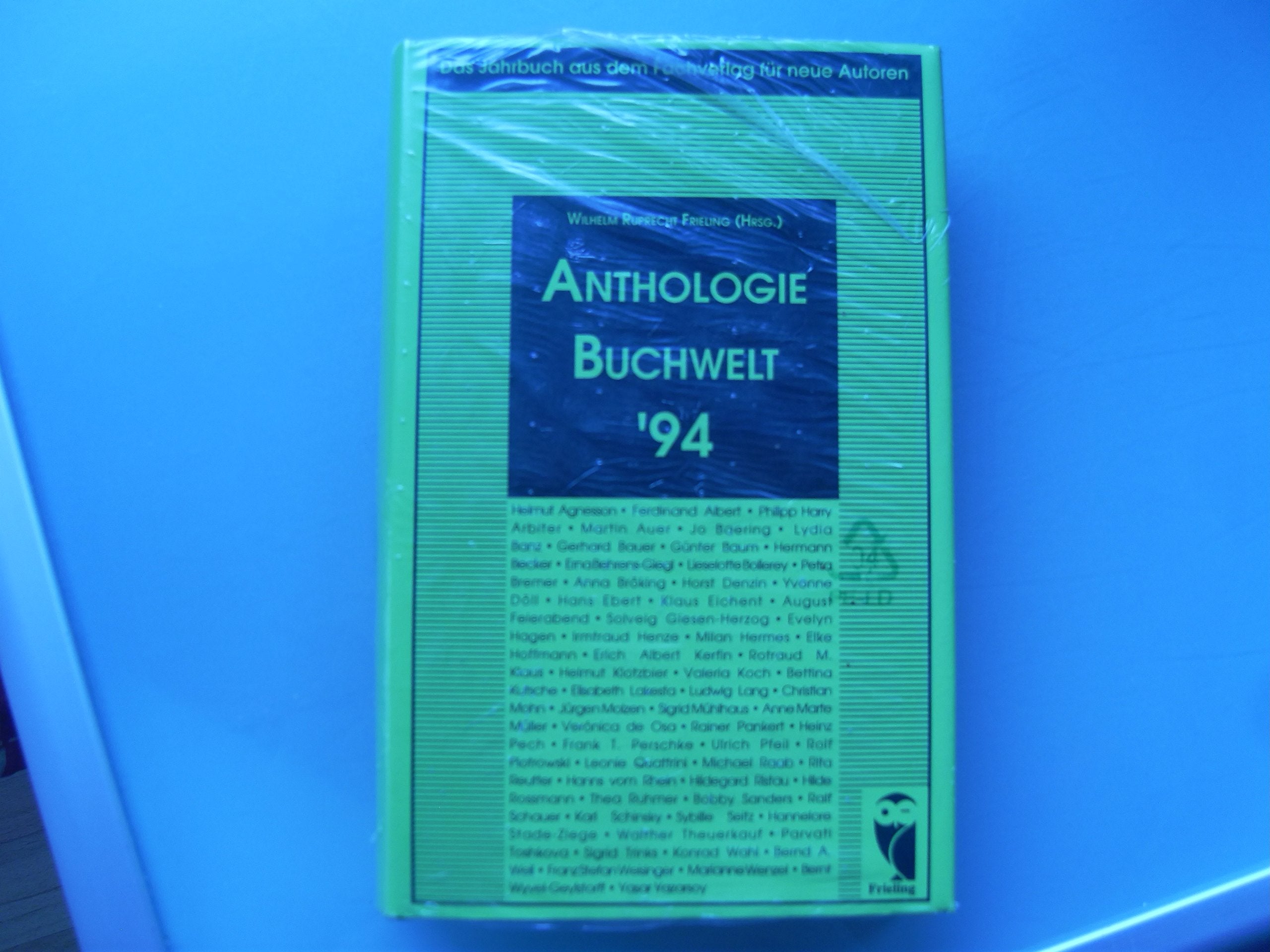 Anthologie Buchwelt '94: Das Jahrbuch aus dem Fachverlag für neue Autoren Books